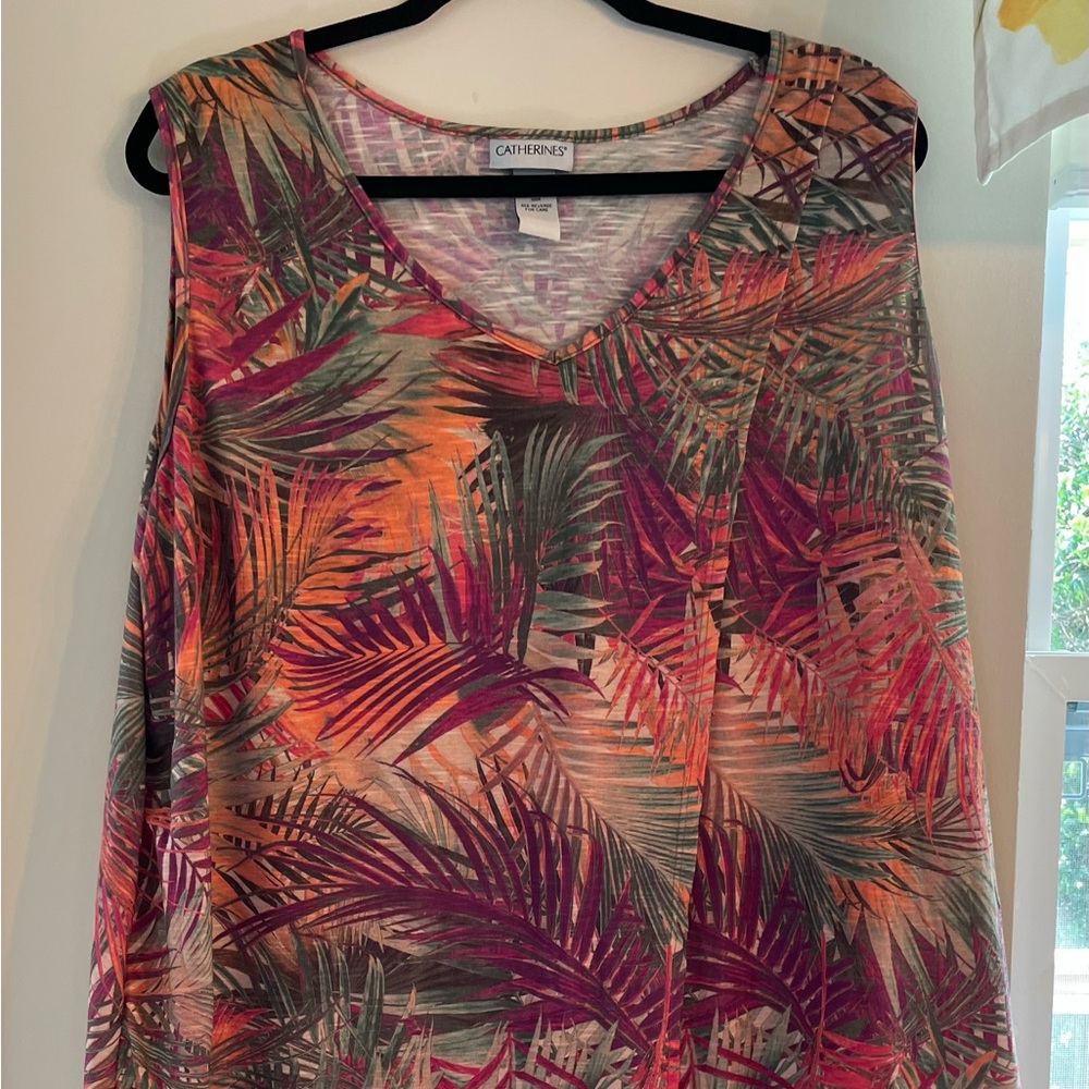 Catherine’s Sleeveless Top 2X